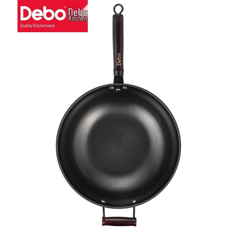 DEP Fine Iron Non-Coated Wok