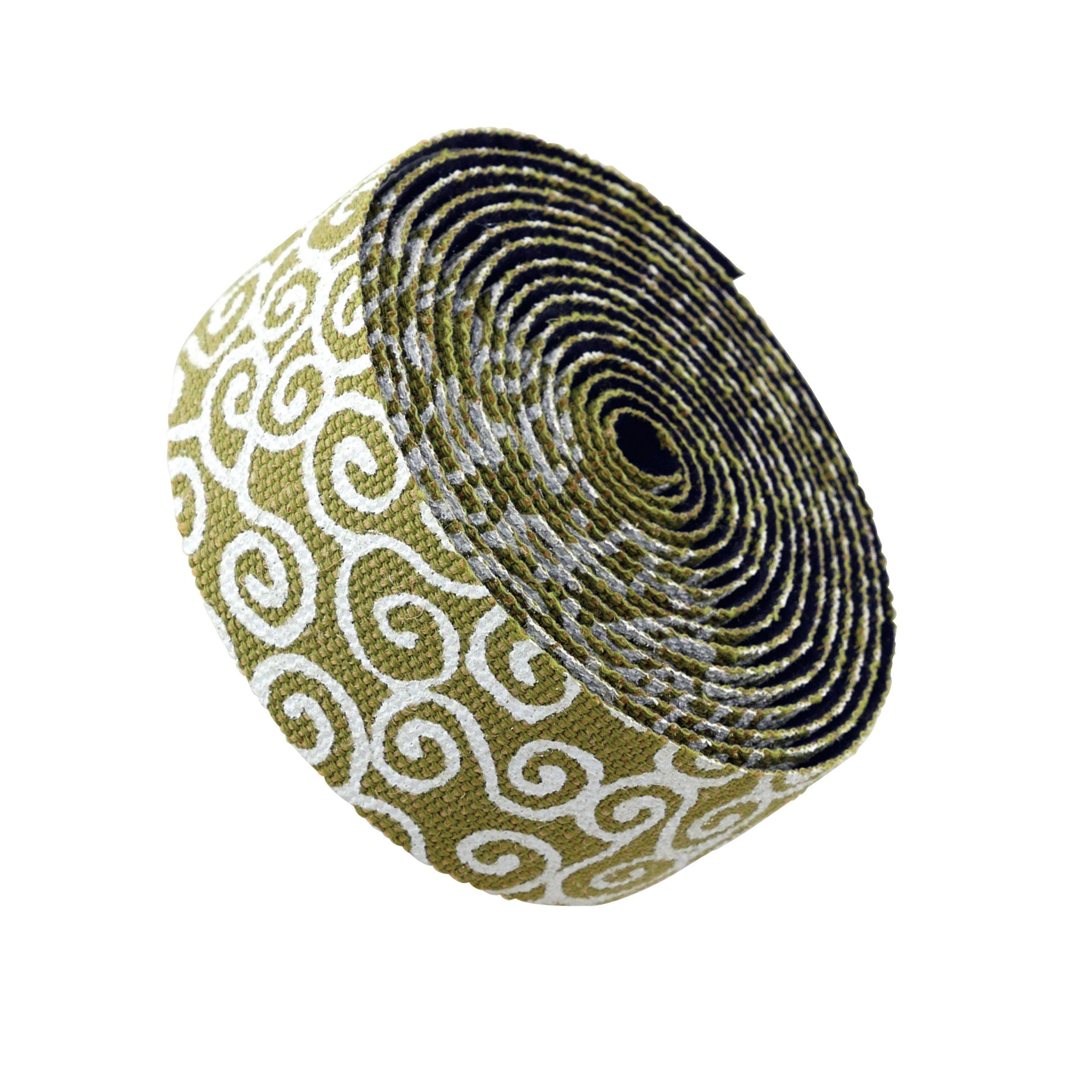 

I live Japanese Bar Tape Arabesque 015166 [WAGARA] Pattern, 2-Pack,