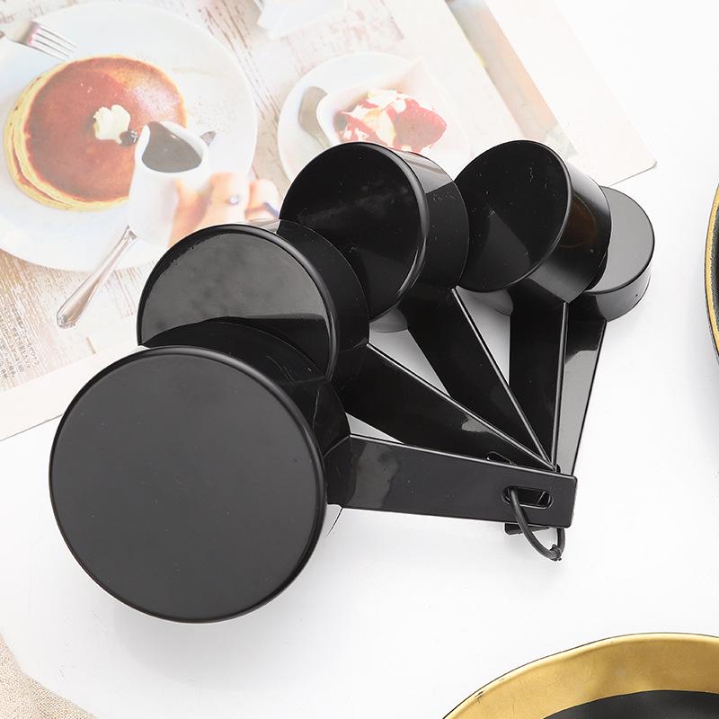 Ten-Piece Plastic Measuring Spoon and Cup Set for Baking