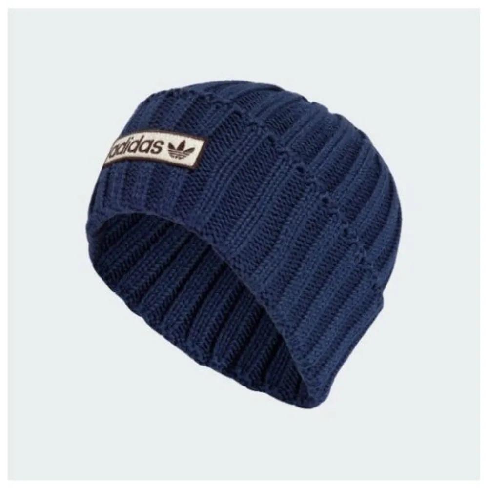 [adidas] Cap EQS IY4109 Heavy Knit Beanie Navy series
