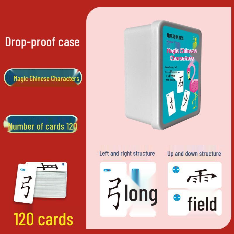 Year of the Snake: Children's Idiom Chain Card Game & Picture Puzzles