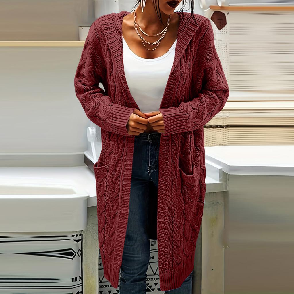 Women's Cardigan Sweaters Lightweight R-Neck Long Sleeve Outfits Fall Fashion Clothing