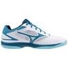 Mizuno Cushioning Slip Resistant Abrasion Resistant Low Top Training Shoes Unisex White Blue 81GA220532