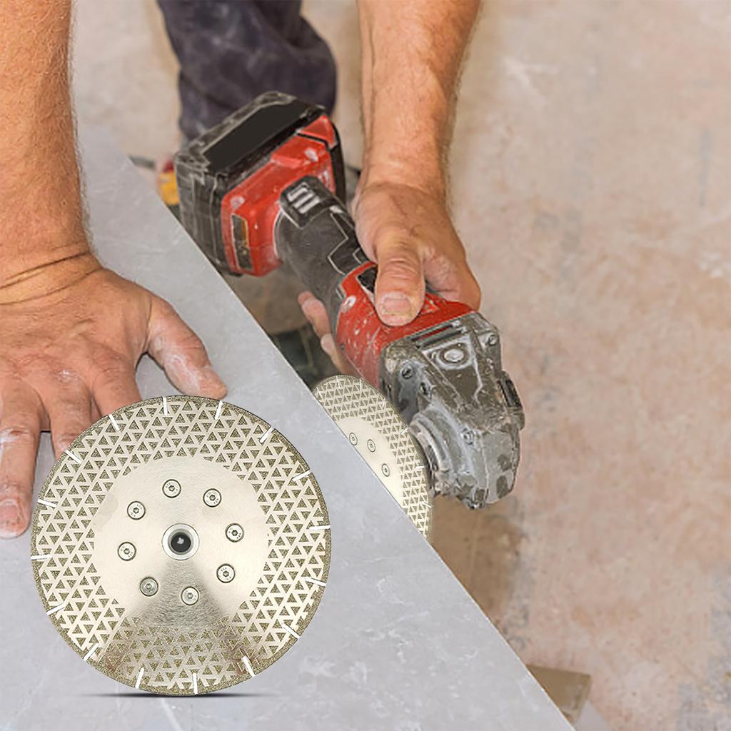 High Strength Diamond Cutting Wheel Blade 3mm Thickness Diamond Cutting Wheel for Metal Steel Concrete Stone Tile Porcelain
