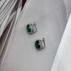 Серебряные серьги с натуральным агатом 10.207ct (2170877)