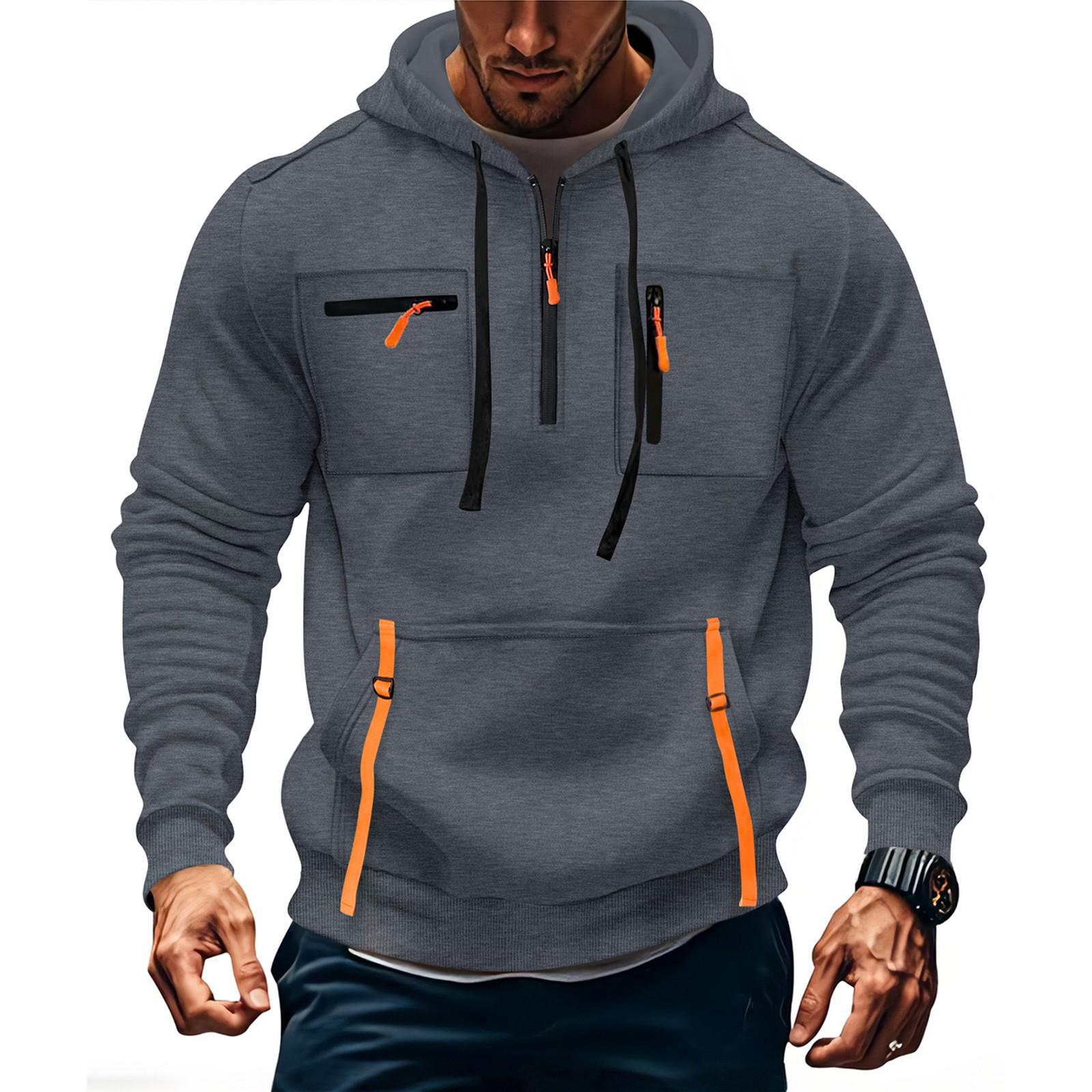 

Hooded Sports Tracksuit Unisex Running Outfits Long Sleeve Pullover Hoodies Sweatshirt XXXL