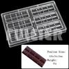 3D Polycarbonate Chocolate Mold For Baking Candy Bar Mould Sweets Bonbon Chocolate Cake Decoration Confectionery Tool Bakeware