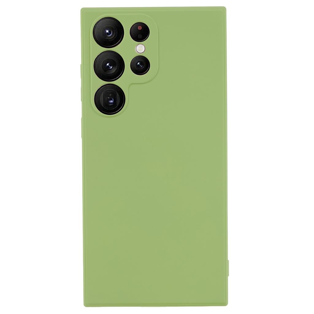 For Samsung Galaxy S22 Ultra 5G Case Precise Cutouts TPU Fiber Lining Shockproof Phone Cover