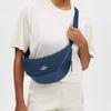 Coach Pace 29 Top Zip Closure Metal Logo Signature Jacquard Trimmed Fine Calfskin Crossbody Shoulder Bag Large Women Bags Dark-Denim-Blue CT822-SVPM1