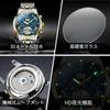 OLEVS Men's Automatic Hand-Winding Mechanical Watch Waterproof Luminous Stainless Steel Business Fashion Gentleman Watch