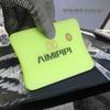 Fluorescent Green TPU/PPF Rubber Squeegee - Hand-Polished, Winged, Soft