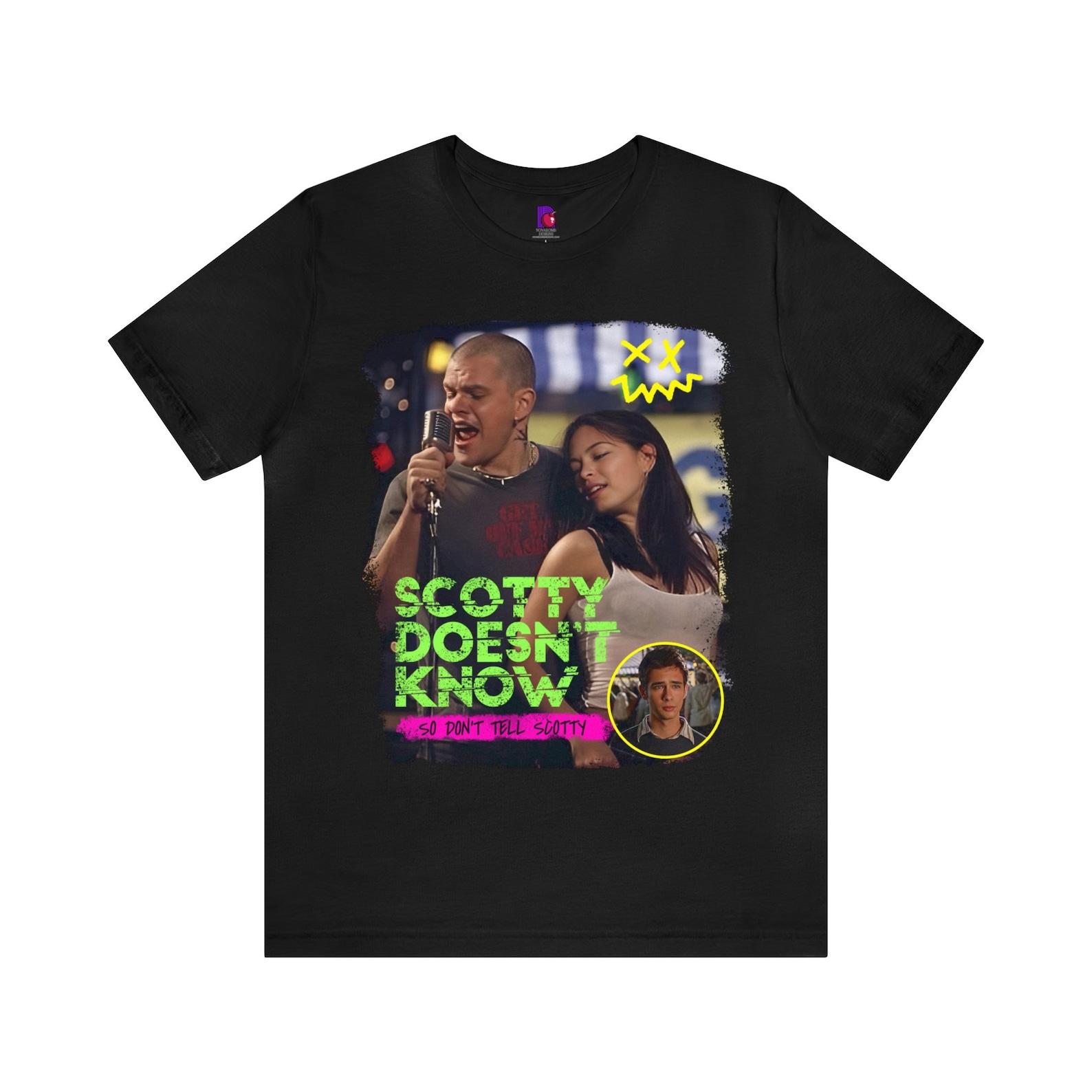 Scotty Doesn t Know - Front Design Bella Canvas Unisex Jersey Short Sleeve Tee 120