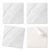 Self-Adhesive Vinyl Tiles Perfect for Modern Interiors Marble Pattern with Waves 20x20x20 Cm