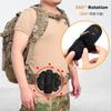 YAPJEB Light Pouch Molle Light Case Molle Flashlight Holder Belt Light Holster EDC Pouch Military Tactical Flashlight Pouch Backpack Accessory (01