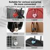 1Pcs Password Code Padlock  Heart Style 3 Digit Password Combination Lock  Love Password Lock Concentric Lock Padlock