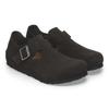 Birkenstock London Suede Regular Width Black 1028103 Size 42 (Black, (27cm))