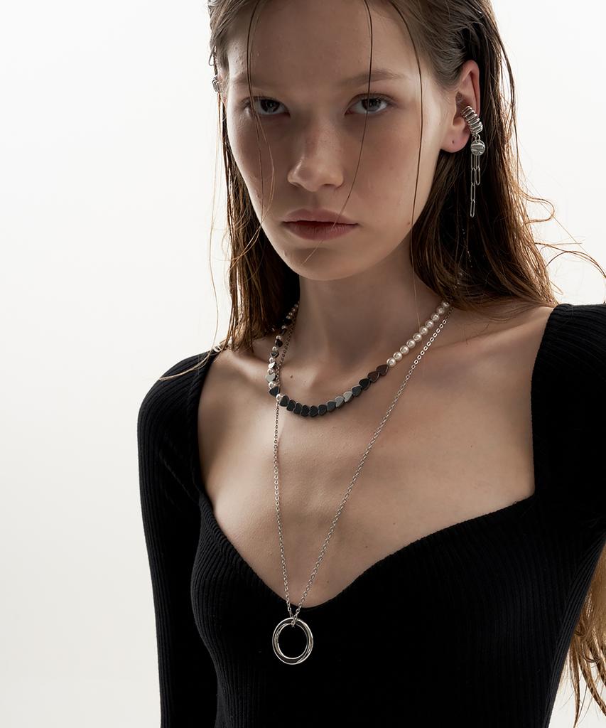Sentiments No.242 [Silver] Necklace