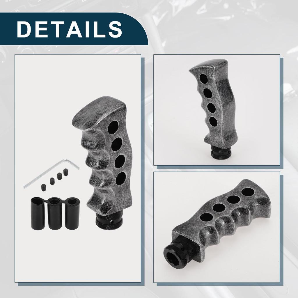 TUCKBOLD Car Shift Knob 12.5x5cm Durable | Front Shift Lever Knob Universal for Automatic