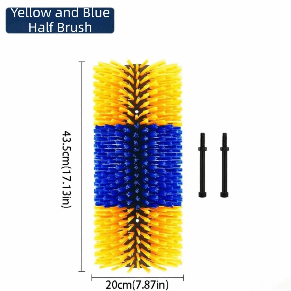 Cylinder Brush Livestock Grooming Brush Deep Massage Itch Relief Brush For Horse