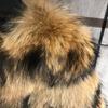 European and American Hot-Selling Imitation Raccoon Fur Patchwork Women's Coat