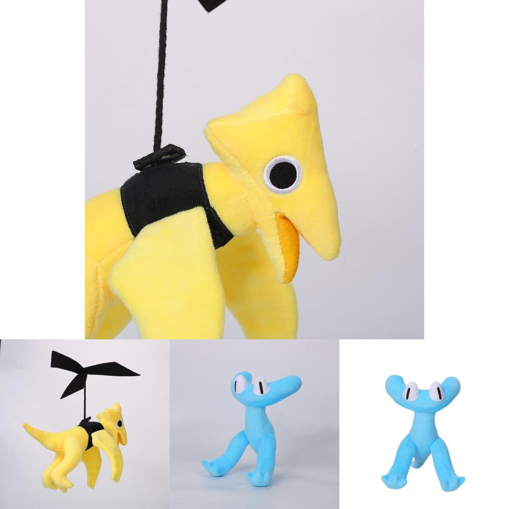 Rainbow Friends Kapitel 2 Dinosaurier Plüschtier Weich und kuschelig Kurzer Plüsch Stofftier von Jili