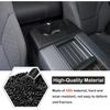 Aunginsy Car Rear Seat Central Armrest Cup Holder Cup Trim Frame Cover Compatible with Toyota Tundra/Sequoia 2022-2025 Car Back Center Console Water