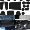 Center Console Liner for Nissan Rogue Accessories - 2024 2025, Cup Holder Mat, Door Pocket Pad, Coaster Trim, Non-Slip Dust Interior,  Rubber