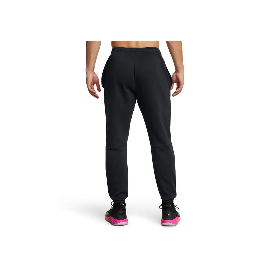 Under Armour Spodnie męskie Project Rock Miękkie Wygodne Ciepłe Casualowe Czarny 1386883-001