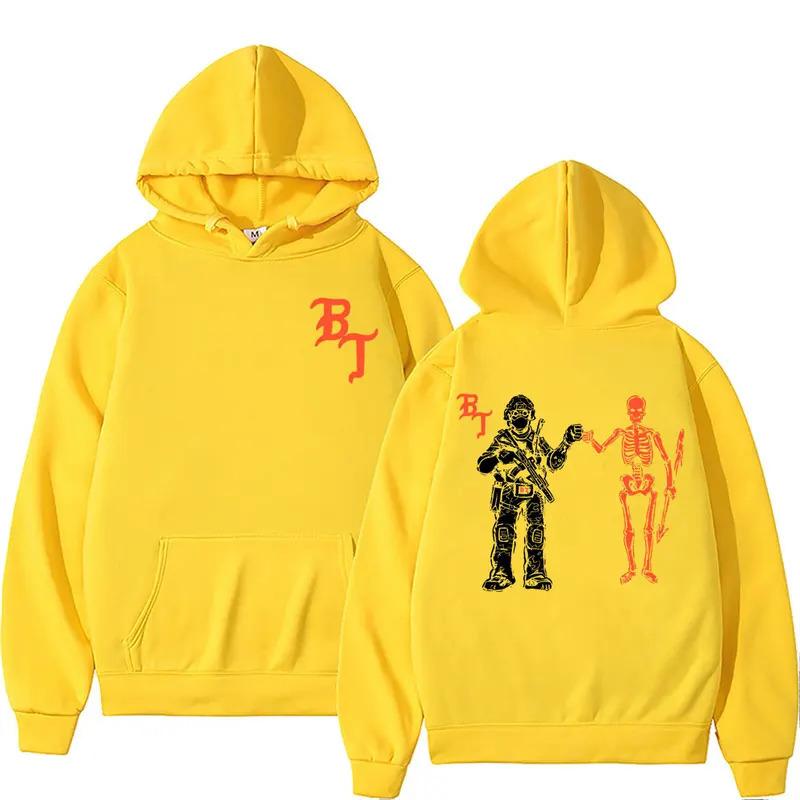 Cartoon Anime Couple Hooded Sweater European Size Printed Sweater