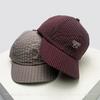 Baseball Letteringing Alphabet Stitched Drying Fast Fashionable K-Trendy Women  Men Her Him For Fresh Caps Peaked Hats Sunshade Plaid Versatile