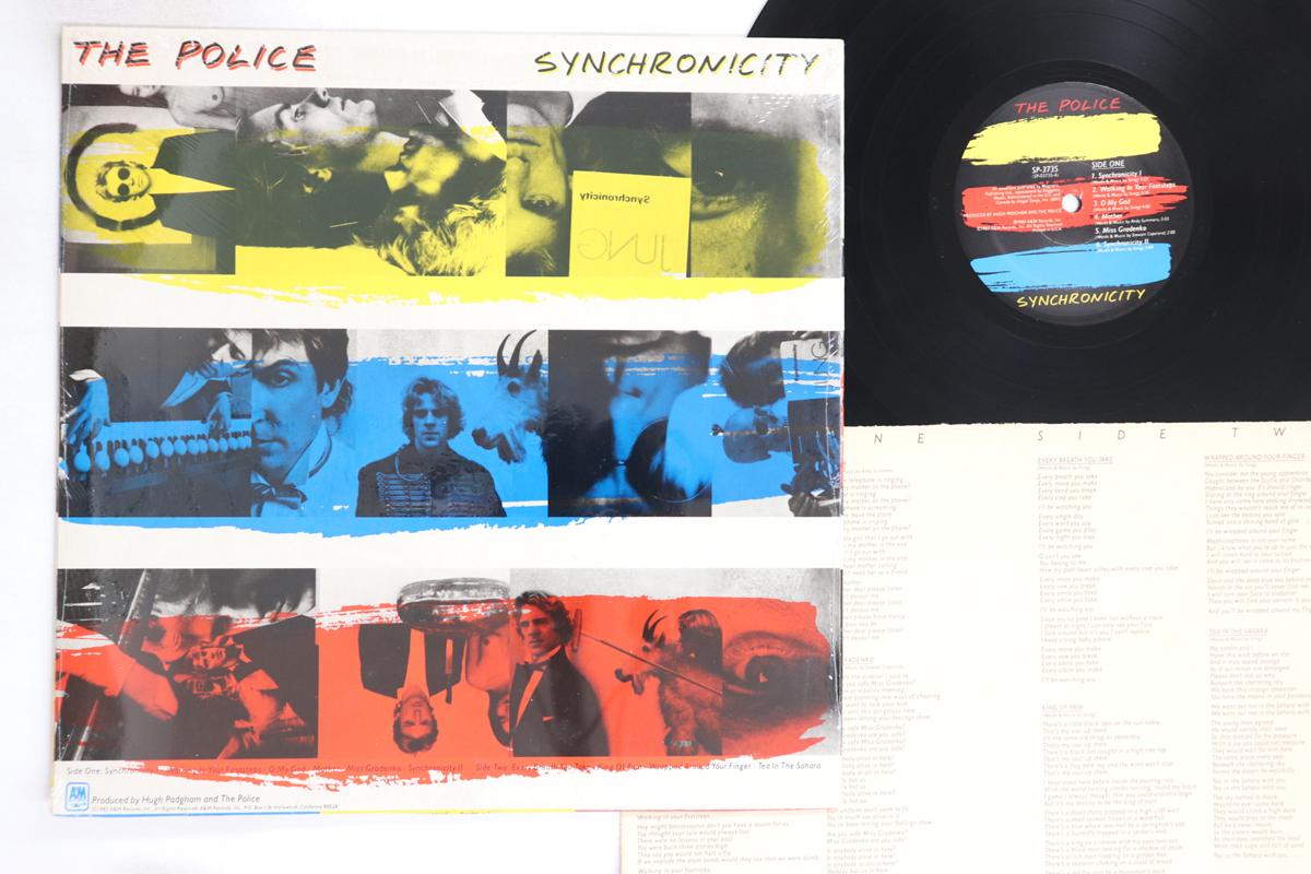 

LP Record POLICE - Synchronicity SP3735 A&M 1983 US Rock Used