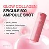 CLIV Glow Kolagenowe Serum w Ampułce ze Spikulami z 500% Kolagenu do Ujędrniania i Nawilżania - Koreańska Pielęgnacja Skóry - 30ml