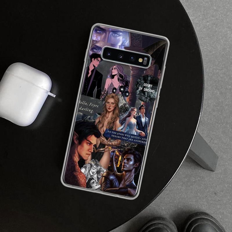 A Court Of Mist And Fury Phone Case Cover for Samsung Galaxy S26 S25 Edge S24 S23 Ultra S22 Plus S21 FE S20 + Art Customized Fun