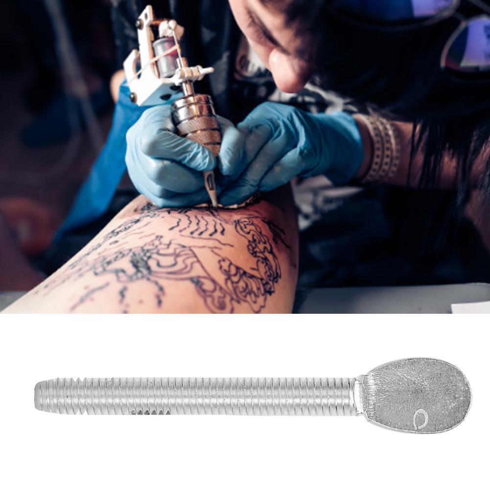 4.4cm1.7in Pure Silver Contact Screw Binder Binding Post Tattoo Machine Accessory Parts