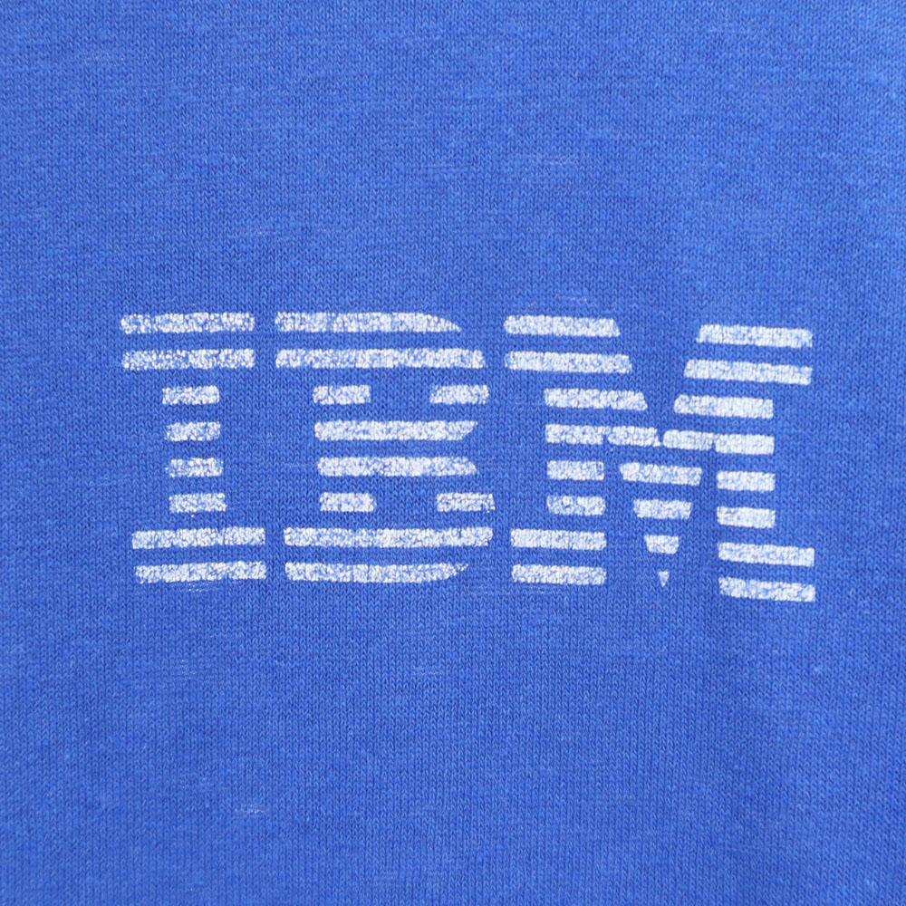 HeF-T 90s Made In USA IBM Print Short Sleeve Corporate T-shirt Men's Used