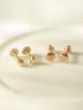 Minimalpiercing 14K Mini-Me Tiny Heart Labret Piercing