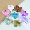 Præget Phalaenopsis-orkidé Hårspænde & Tilbehør: Simuleret Tekstilstof til Dimissionshuer & Sko