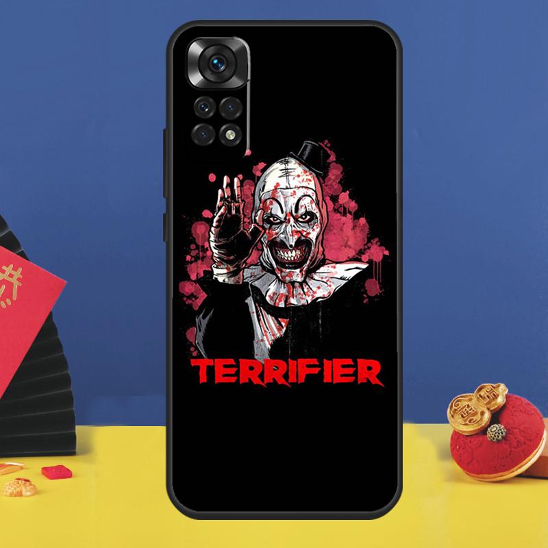 

Horror Movie Terrifier Coque For Xiaomi Redmi Note 10 Pro Case For Redmi Note 11 Pro 12 8 9 11S 10S 9S 12C 9C 10C Redmi Note 10 5G