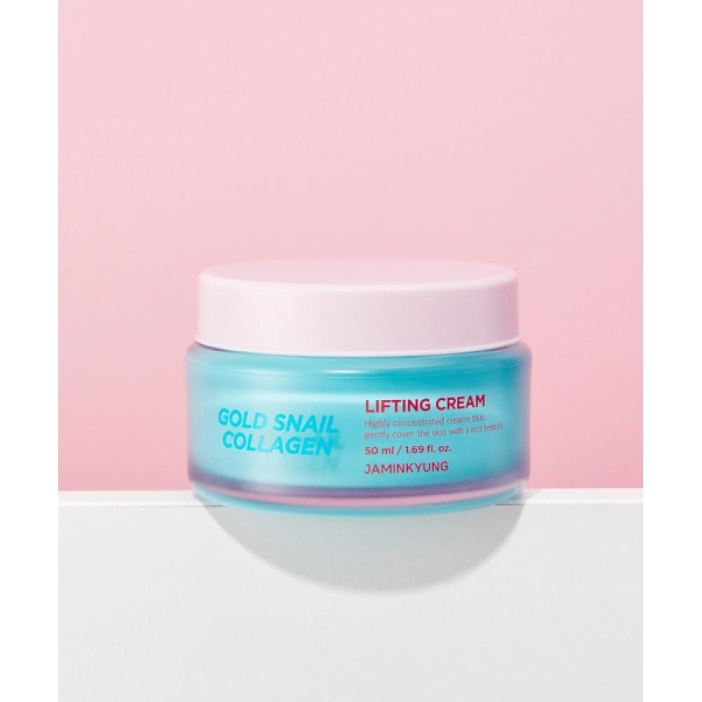 Jaminkyung Gold Snail Low Molecular Collagen Lifting Cream 50ml NONE