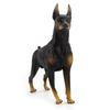 Pvc Toy Doberman Dog Model For Childrens Educational Farm And Animal Scene