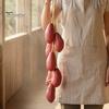 Rustic Kitchen Wall Decorations Artificial Hanging Vegetables String, Simulation Pendants, Farmhouse for Decor Decor, Realistic Foam Vegetable