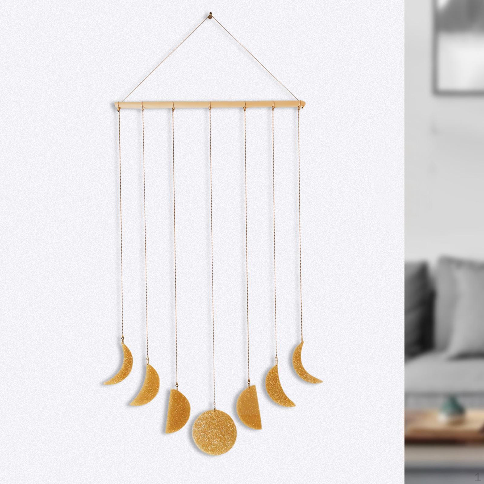 

Фаза настенная подвеска для домашнего декора и художественного творчества золотой