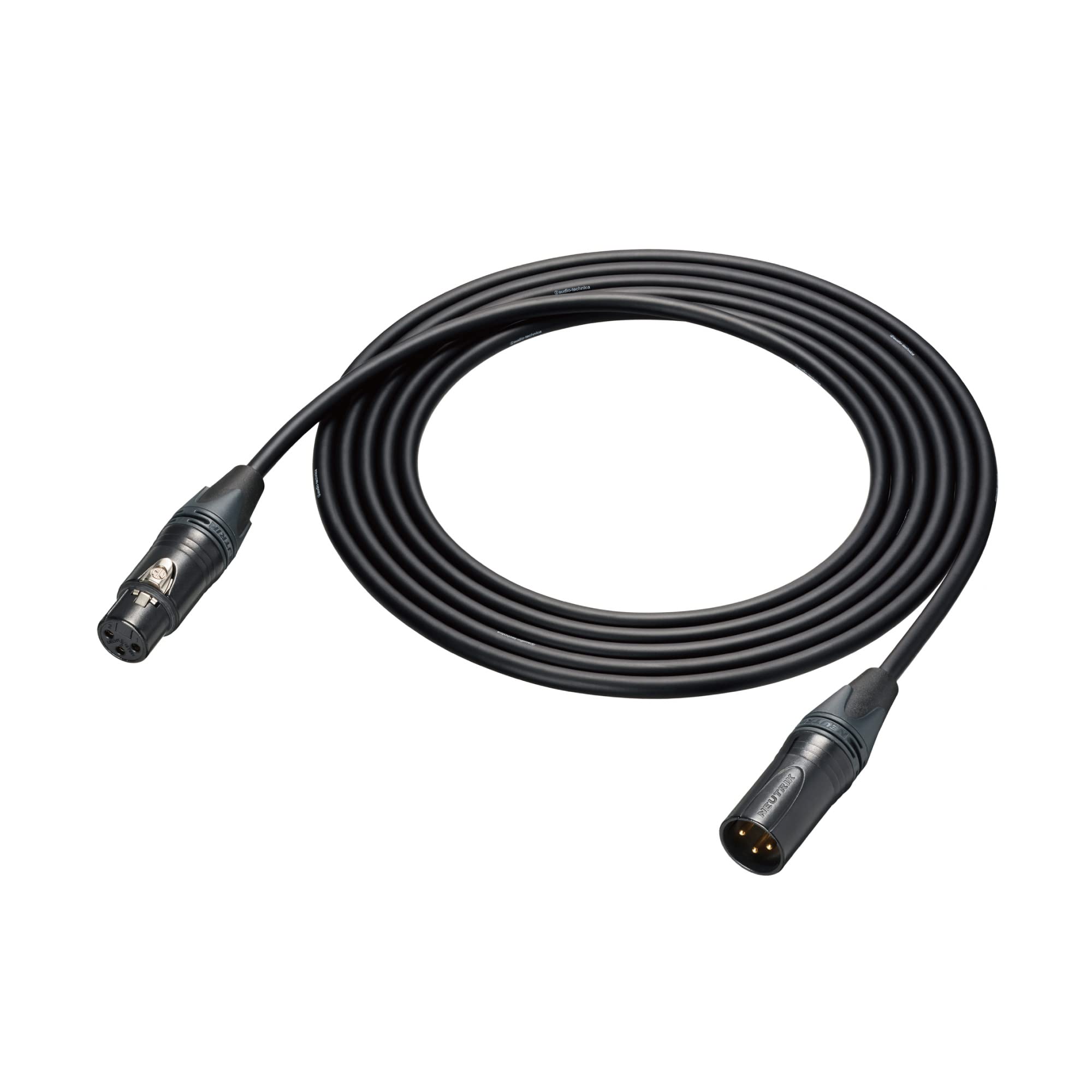 

Audio Technica Microphone Cable XLR Canon Cable Made in Japan Neutrik XLR Plug Black BX9/3.0 / 3.0m / / []