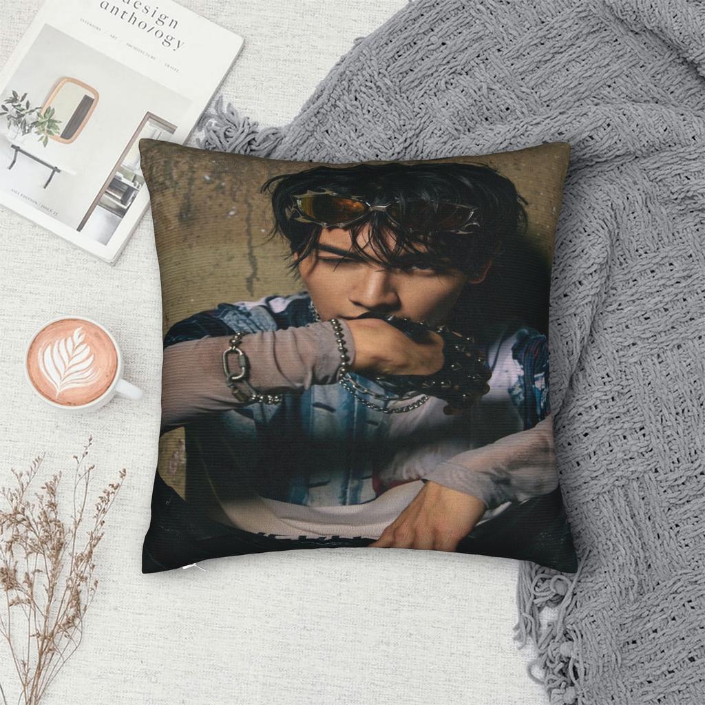JASP.ER Group Pillow Cover Comfy Cushion Cover Funny Pillow Case For Office Car Home Decor