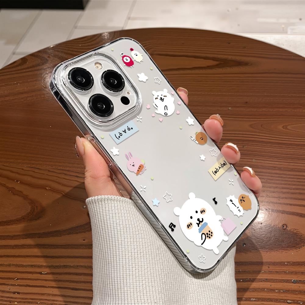 Custodia in Acrilico per Telefono per iPhone 11 12 13 14 Pro 12 14 16 Pro Max per Samsung A16 A36 A56 S24 FE Custodia per Telefono Cellulare Anti-caduta Verniciata di Alta Qualità