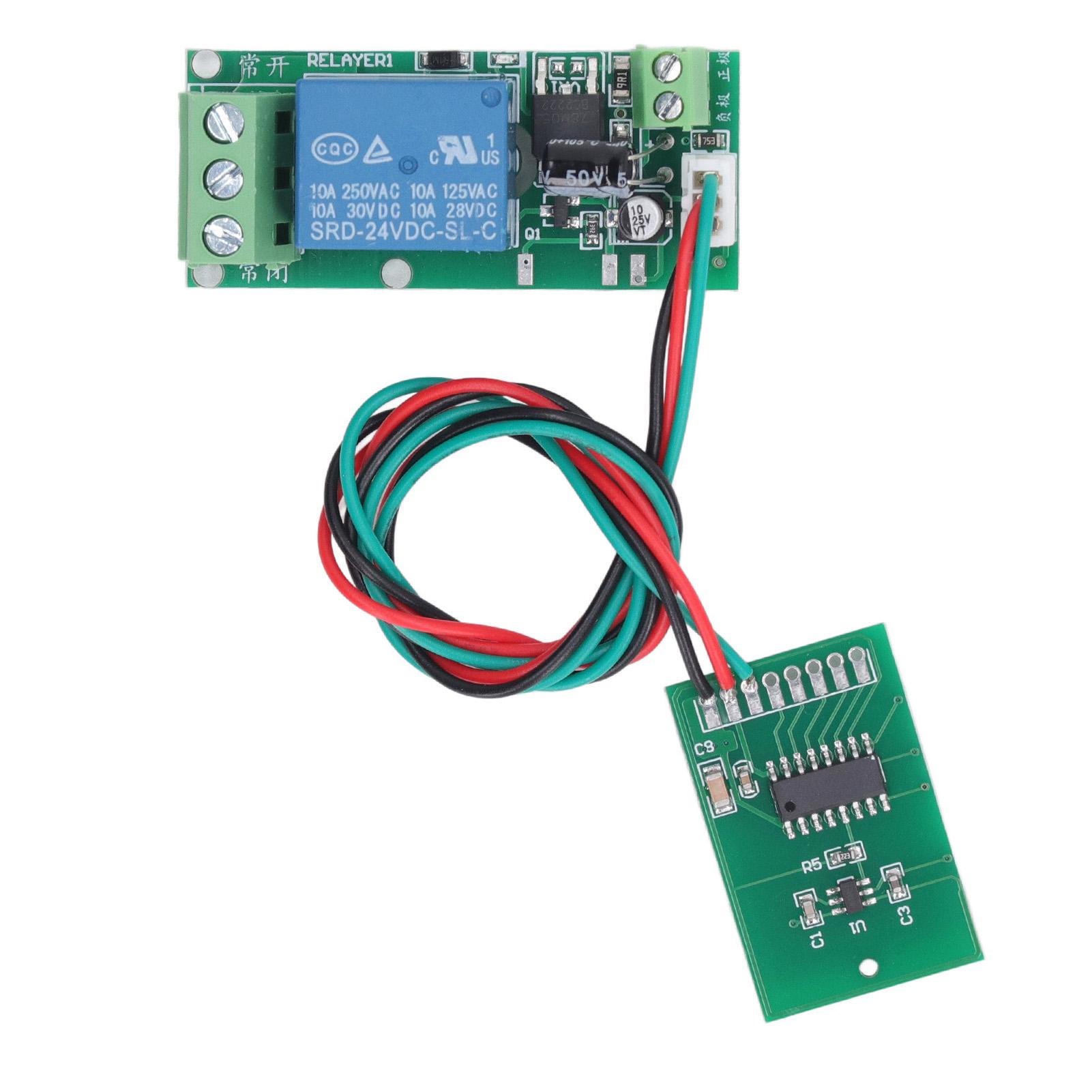 

Touch Button Module Capacitive 1 Way Self Locking Programmable Computer Power On Key DC24V