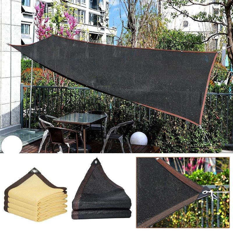 UV Protection Sun Shade Sail Awning Outdoor Garden Terrace Balcony Privacy Shelter Net