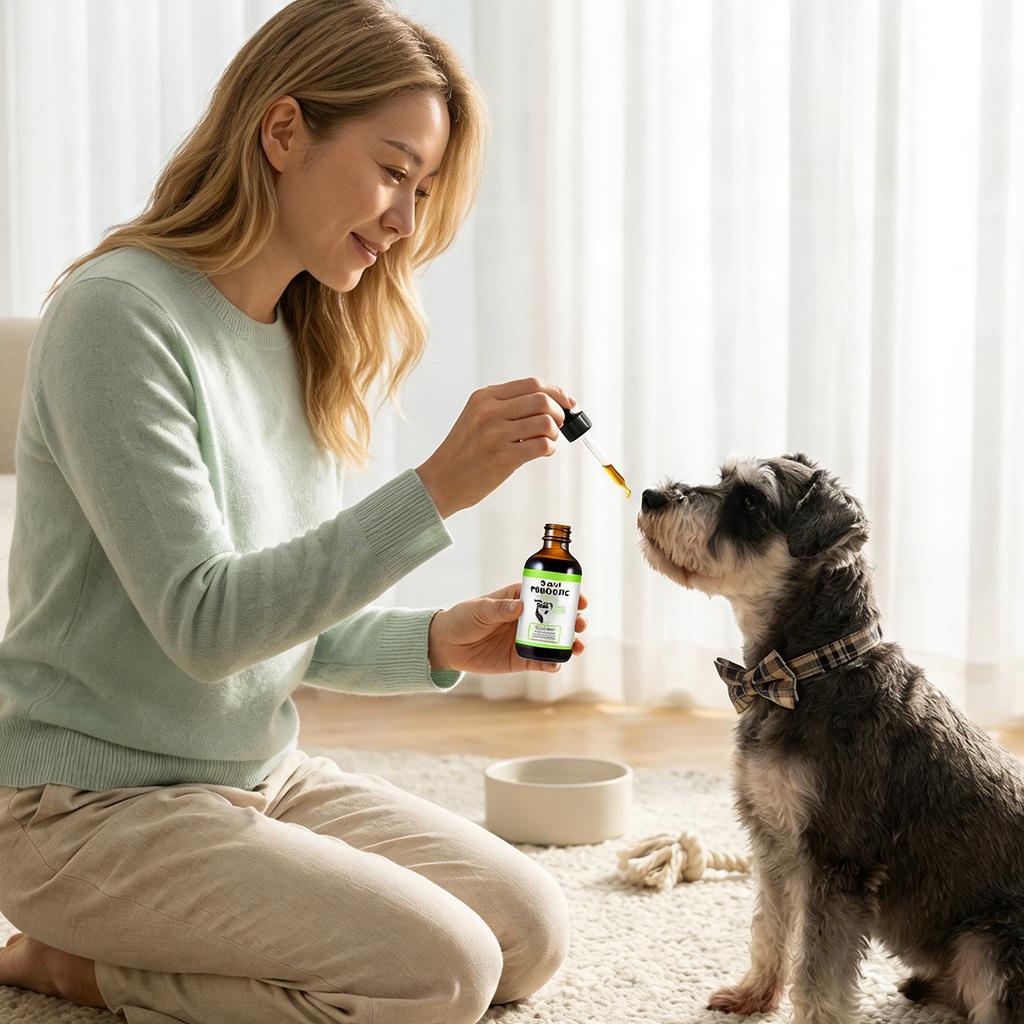 60ml  Probiotic Liquid Drops For Dogs - Prebiotics & Digestive Enzymes Supplement