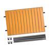 Versatile Portable Camping Table Foldable Carbon Steel Sturdy Outdoor Furniture for Picnic Beach Park Barbecue
