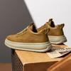 Autumn shoes lightweight soft sole comfortable casual board shoes autumn platform shoes winter high-end two cotton shoes